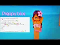 Preppy roblox bio