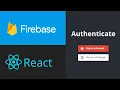 How to create authentication with firebaseUI and ReactJS