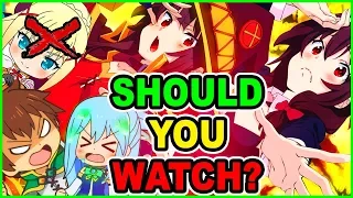 almost perfect should you watch konosuba movie non spoiler konosuba crimson legend review