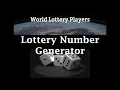Free Lottery Random Number Chooser