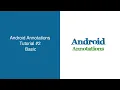 Android Annotations Tutorial Basic