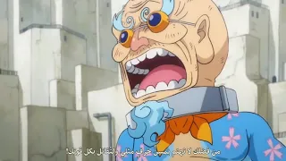 لوفى يتحدى كوين فى نزال لوفى يطلق الهاكى الملكى 