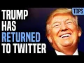 BREAKING Trump FORCES His Way Back on Twitter