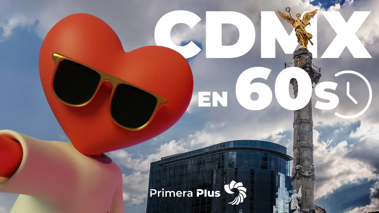 Primera Plus — Primera Plus — Tour por CDMX en menos de un minuto (YouTube video ad)