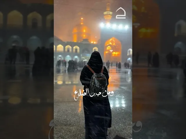 ⁣الإمام الثامن والسَيّد الضامن قطبُ دائرةِ الإمكان وإمام الإنس والجان