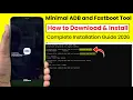 How to Download Install Minimal ADB and Fastboot Tool 2026 How to Use Minimal ADB and Fastboot