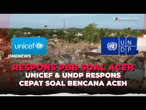 Kurang dari 24 Jam, UNDP dan UNICEF Respons Permohonan Aceh