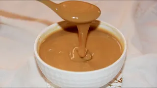 صوص كرميل خطييير حضريه ب3مكونات في دقاااائق واستعمليه للتزيين في الحلويات والتحليات 