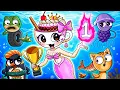 Download Lagu Who's No.1 in Cappuccina's Heart? 💖 Brainrot Water Battle! | Sprunki \u0026 Brainrot Animation