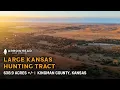 LAND FOR SALE Massive 638 9 Acre Ranch with Ponds Creeks in Kansas