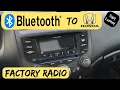 How to add a BLUETOOTH to your 2003 - 2007 Honda Accord 7th gen