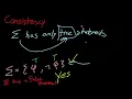 Propositional Logic Part 6 Axioms and Consistency