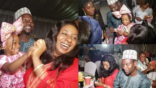 mide martins u0026 itele first daughter dabira turn best of friends as she display her smart nature 