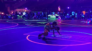 Liam Cabutotan Vang vs Lincoln Whittenburg wrestling 46 lbs RMN Events Cosmic Bash