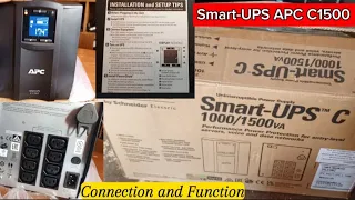 Unboxing Smart-UPS VA Vac Tower Installation and Set-Up Connection APC UPS