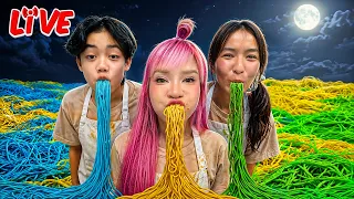 อาเมย์จัดปาตี้ “บะหมี่สามสี” กับครอบครัวต่างสายเลือด!! 🤍