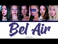 KATSEYE - Bel Air // You as a Member // KARAOKE // (6 Members Ver.) Color Coded Lyrics