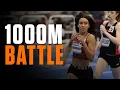 REPLAY Roisin Willis and Sophia Gorriaran BATTLE In 1 000m At 2022 VA Showcase
