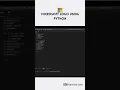 Microsoft logo using python