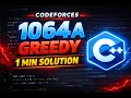 Codeforces 1064A Same Difference Easy Greedy Solution in C Codeforces Round 1064 Div 2