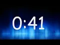 41 Second Timer - Countdown from 41 to 0