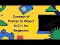 Pointer to Object in C C Tutorials for Beginners