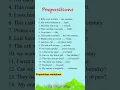 Prepositions for kids Prepositions worksheet Grade 1 prepositions