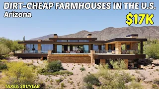 10 Dirt Cheap Farmhouses with Land in ARIZONA Hidden Real Estate Gems with Acreage You Can Afford