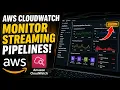 How to configure AWS CloudWatch for monitoring streaming pipelines - Detailed Guide