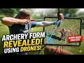 Traditional Archery from Above Stalker Stickbow 3D Range Session