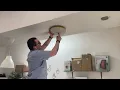 PXFLCRY 11 8 Glass Flush Mount Ceiling Light Unboxing and Review
