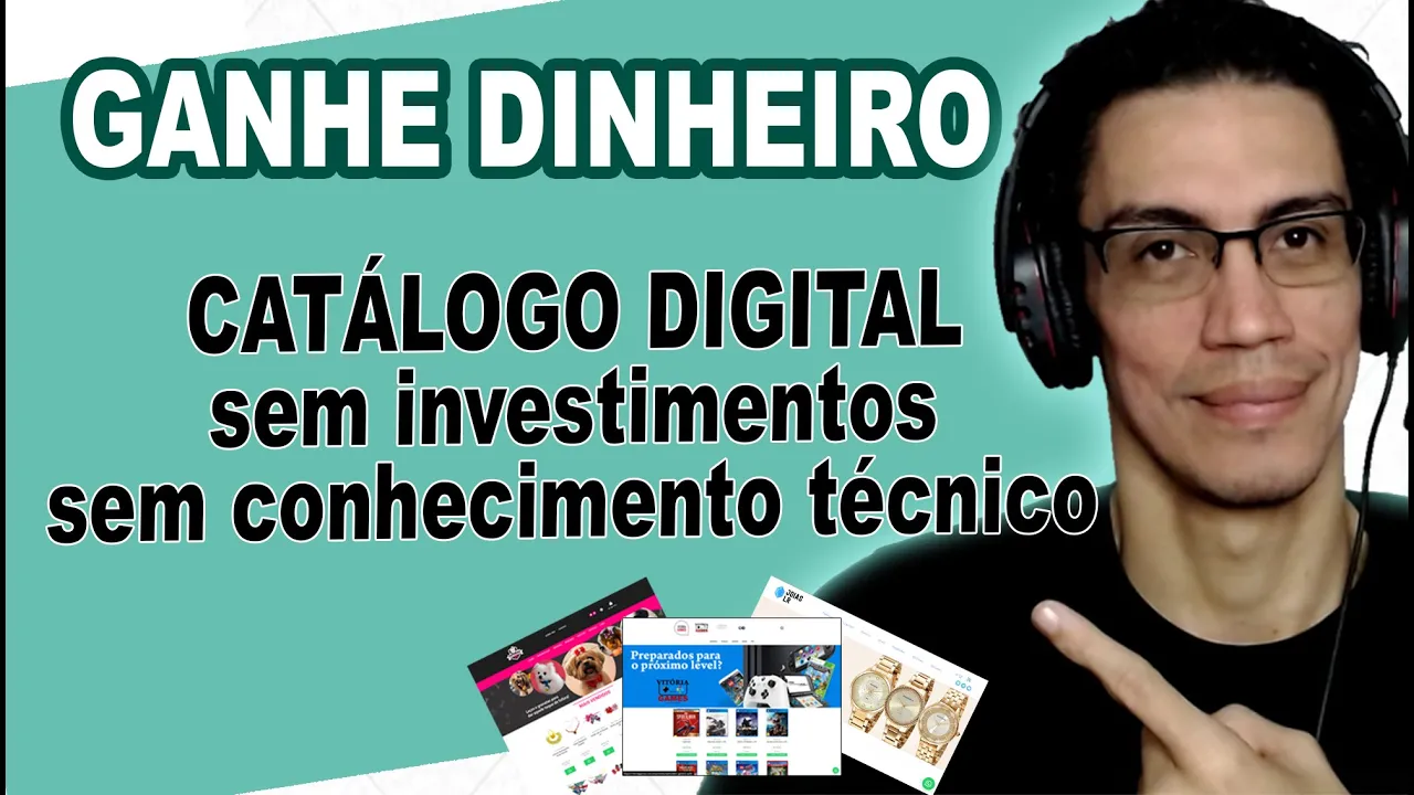 Ganhe dinheiro vendendo catálogo digital sem investimentos