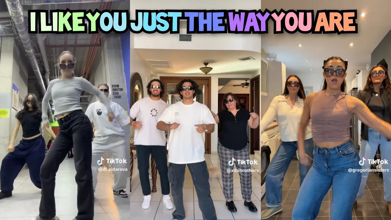 I like it just the way you are 💃🕺 TikTok dance trend compilation 🎵 the way I are by Timbaland 😎