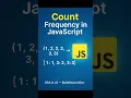 Count Frequency of Elements in JavaScript DSA in JavaScript BuildHeavenDev