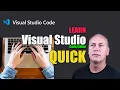 Learn Visual Studio Code in 15 minutes Free Code Editor