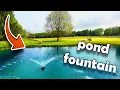 Budget Friendly Pond Fountain on Amazon
