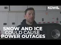 PGE Pacific Power warn customers of potential outages due to snow ice