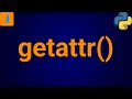 Python getattr Function