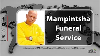Funeral Service for the late award-winning artist Mampintsha
