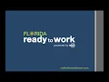 Virtual Lunch Learn - Florida Ready to Work Program