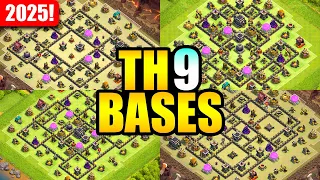 NEW BEST TH9 Base Layouts 2025 link Clash of Clans