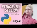 Live Session on Python Day-2