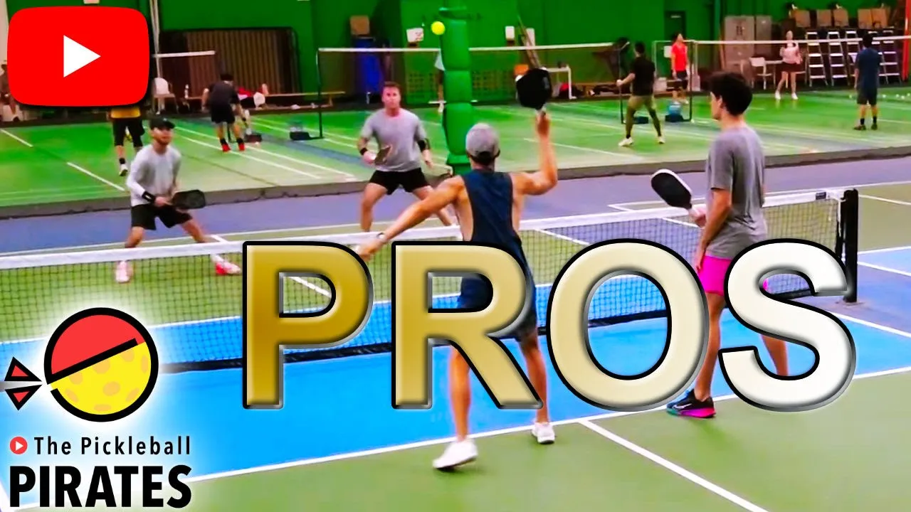 Pickleball Pros vs 4.X in Pickleball Men's Doubles