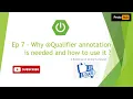What is Qualifier annotation and why to use it Spring Boot Tutorial Episode - 7 Proto hub
