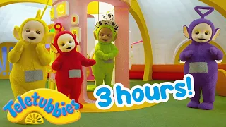Teletubbies | Reaching Up & Reaching Down! Active Play | 3 HOUR Compilation for Kids