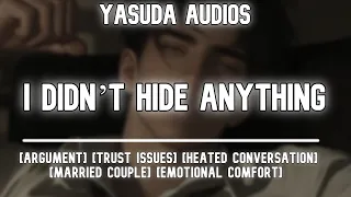 الجدال الأول بين الزوجين جدال مشاكل الثقة لعب الأدوار الصوتي 