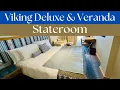 Viking Deluxe Veranda Veranda Stateroom Layout and Design Details Quick Overview of Stateroom