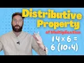 The Distributive Property of Multiplication MADE EASY Year 5 Maths Lesson UK