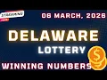 Delaware Day Lottery Results For - 06 Mar 2026