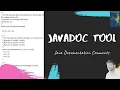 Javadoc Tool Java Documentation Comments